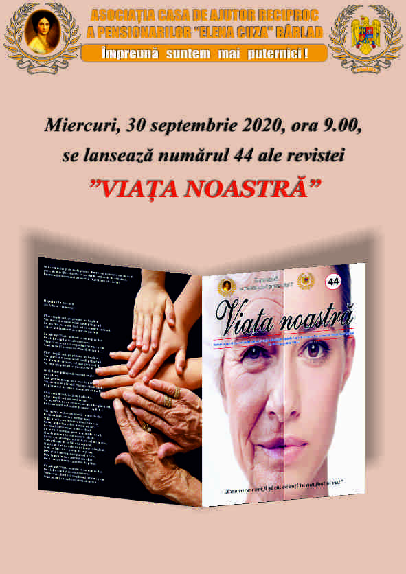 Lansarea nr. 44 al revistei "Viața Noastră"